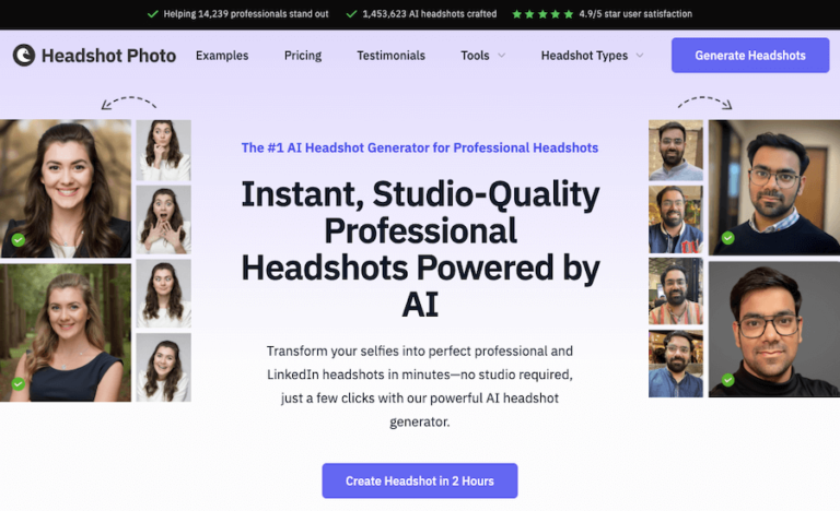 Headshot Photo Review (2025): Top Features, Pros & Cons