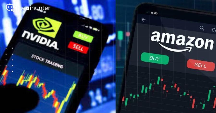 Amazon vs. Nvidia Stock